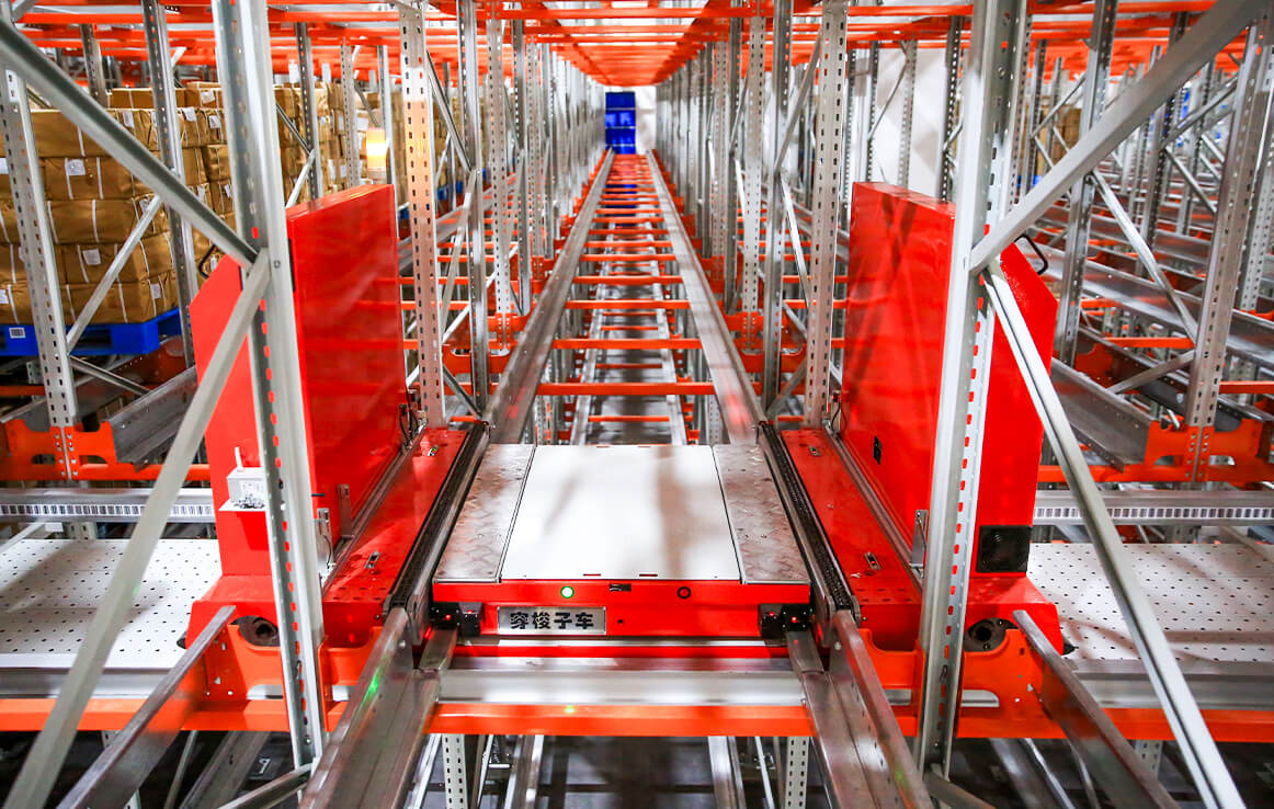 mother-child shuttle systems(Huayide automated storage solutions)