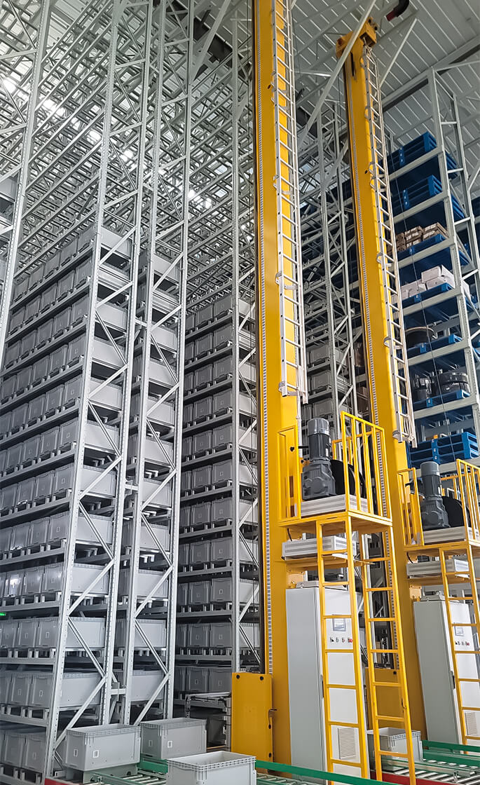 #Mini load Stacker Crane (huayide)