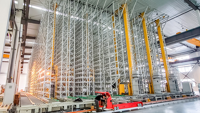 HUAYIDE Mini load ASRS Stacker Crane Automated Warehouse System HUAYIDE Mini load ASRS Stacker Crane Automated Warehouse System